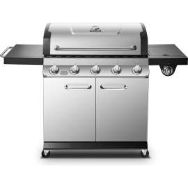 Dyna-Glo Premier 5 Burner Propane Gas Grill - Stainless Steel
