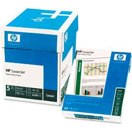 Laser Copy Paper - HP 115300 - White - 8-1/2" x 11" - 2500 Sheets