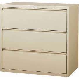 Hirsh Industries HL10000 Series Lateral File 42" Wide 3-Drawer - Putty