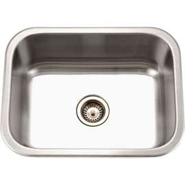 Houzer MS-2309-1 Undermount Stainless Steel Single Bowl Kitchen Sink