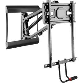TygerClaw Full-Motion and Pull-Down TV Wall Mount For 43"- 73" TV Screen
