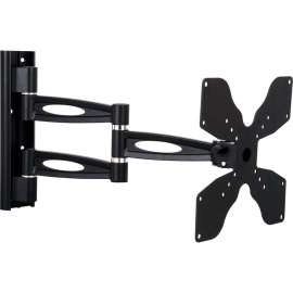 TygerClaw LCD5003BLK Full Motion Wall Mount For 23"-37" Flat Panel TVs