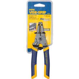 IRWIN VISE-GRIP 2078316 6" Wire Stripper/Cutter W/ ProTouch Grips