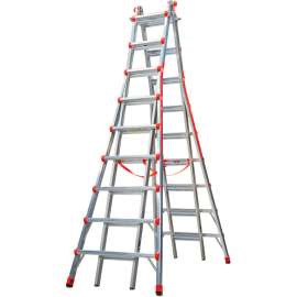 Little Giant Aluminum SkyScraper Telescoping Step Ladder, 17' Type 1A - 10110
