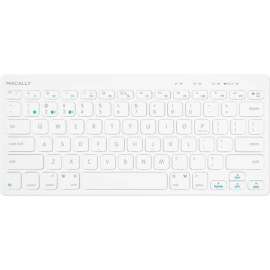Macally Quick Switch Ultra Slim Bluetooth Keyboard for Three Devices