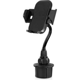 Macally Extra Long Adjustable Automobile Cup Holder Mount for Smartphones and GPS