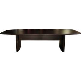 Safco 10' Boat-Shaped Conference Table Mocha - Aberdeen Series