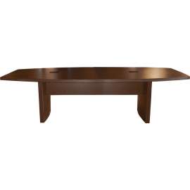 Safco 6' Boat-Shaped Conference Table Mocha - Aberdeen Series