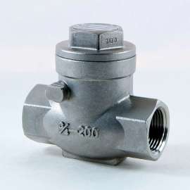 1/2 In. 316 Stainless Steel Swing Check Valve - 200 PSI