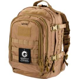 Barska BI12614 Loaded Gear GX-500 Crossover Utility Tactical Backpack, Tan