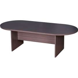 71"W x 35"L Racetrack Conference Table - Driftwood