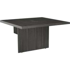 Regency Legacy 48" Modular Conference Table Extension with Power Data Grommet, Ash Grey
