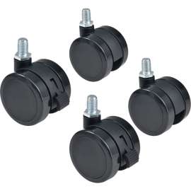Replacement Pop-In Mobile Board Casters for Global Industrial Mobile Boards, 4/Set
