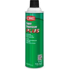CRC Super Degreaser Plus Degreaser, 17 Wt Oz, Aerosol, HFC, Clear Colorless