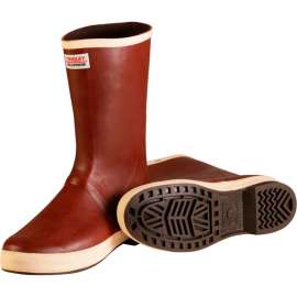 Tingley MB920B Dipped Neoprene Snugleg Boots, Brick Red/Brown, Size 6