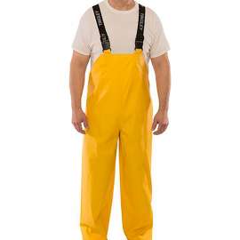 Weather-Tuff Overall, Yellow, .40MM PVC On Polyester, 2XL