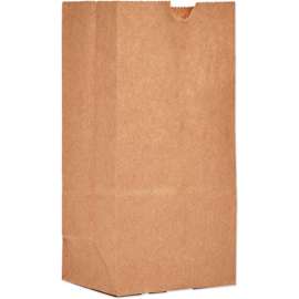 Duro Bag Paper Grocery Bags, #1, 3-1/2"W x 2-3/8"D x 6-7/8"H, Kraft, 500/Pack