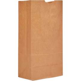 Duro Bag Paper Grocery Bags, #20, 8-1/4"W x 5-5/16"D x 16-1/8"H, Kraft, 500/Pack