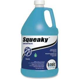 Betco Squeaky Concentrate Floor Cleaner, 1 Gallon Bottle, Pack of 4