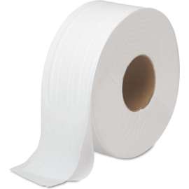 JRT Bath Tissue, Jumbo, Septic Safe, 2-Ply, White, 3.5" x 1000 ft, 12 Rolls/Case