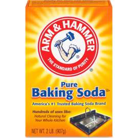 Arm & Hammer Baking Soda , Unscented, 2 lb. Box, 12 Boxes - 3320001140