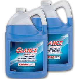 Diversey Glance Powerized Glass and Surface Cleaner, Liquid, Gallon Bottle, 2/Case