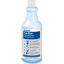 Maxim True Blue Clinging Bowl Cleaner, Mint Scent, 32 oz. Bottle, 12/Case