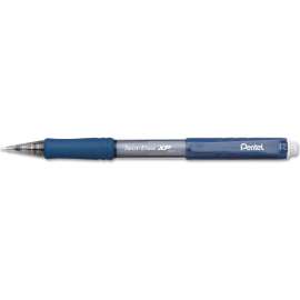Pentel Twist-Erase EXPRESS Mechanical Pencil, 0.7 mm, HB (#2.5), Blk Lead, Blue Barrel, Dozen