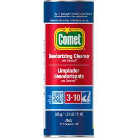 Comet Deodorizing Powder Cleanser with Chlorinol, 21 oz. Can, 24 Cans - 32987