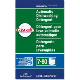 Cascade Automatic Dishwasher Powder Fresh Scent, 75oz, One Box - PGC59535
