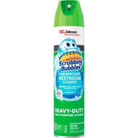 Scrubbing Bubbles Disinfectant Restroom Cleaner, 25 oz. Aerosol Spray, 12 Cans - 313358
