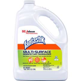 Fantastik Multi-Surface Disinfectant Degreaser, 1 Gallon Refill 4 Bottles/Case