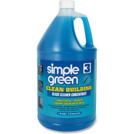 Simple Green Clean Building Glass Cleaner Concentrate, Unscented, Gallon Bottle