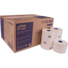 Tork Advanced High Capacity Bath Tissue, Septic Safe, 1,000 Sheets/Roll, 36/Case