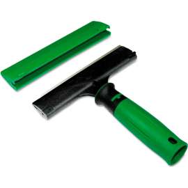 Unger ErgoTec Glass Scraper, Green/Black, 6" - EG150
