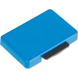U. S. Stamp & Sign T5440 Dater Replacement Ink Pad, 1 1/8 x 2, Blue