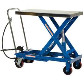 Pneumatic-Hydraulic Mobile Scissor Lift Table AIR-1750 1750 Lb. Cap.
