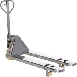 Stainless Steel Pallet Truck PM5-2048-SS - 5500 Lb. Capacity 21-1/2 x 45