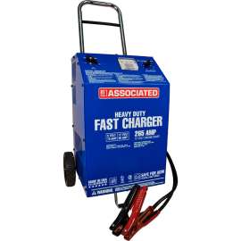 Associated Equipment Charger, 6/12V 70/62/2A, Agm, 265 Amp Cranking