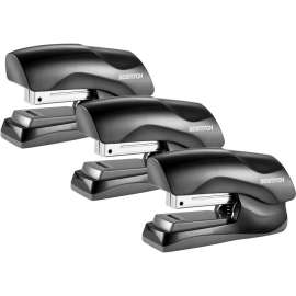 Bostitch Flat Clinch Stapler, 40 Sheets, 3/Pack