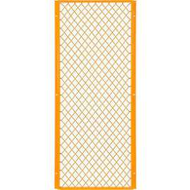 Machinery Wire Fence Partition Panel, 2'W, Yellow
