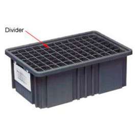 Quantum Conductive Dividable Grid Container Long Divider - DL92060CO, Sold Pack Of 6