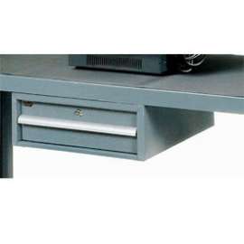 Global Industrial Utility Drawer for Service Carts, 17-1/4"L x 20"W x 6-1/2"H, Gray