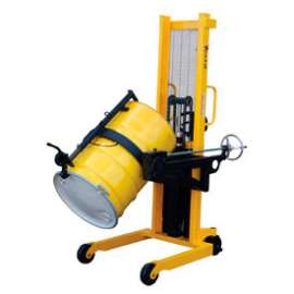 Portable Drum Lifter-Positioner DRUM-LRT 68" Lift-Rotate Clamp Cradle