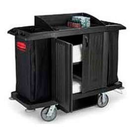 Rubbermaid Full Size Housekeeping Cart with Doors 6191