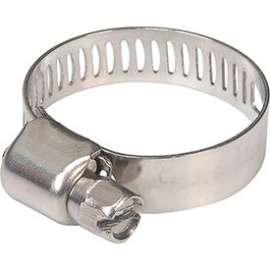 Apache 48017006 1/2" -1" 300 Stainless Steel Micro Worm Gear Clamp w/ 5/16" Wide Band