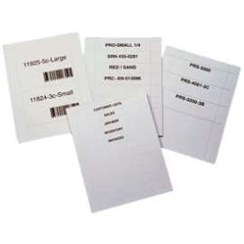 Aigner Laser Insert Sheets, Letter Size, 1-1/4" x 6" Size, Pack of 400