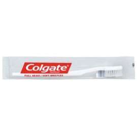Colgate Cello Wrapped Toothbrush, White 144/Case - CPM55501