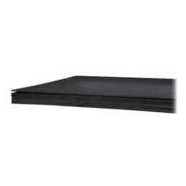 Pacon Value Foam Board, 22" x 28", Black, 5/Carton