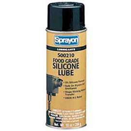 Sprayon LU210 Food Grade Silicone Lubricant, 12 oz. Aerosol Can - SCO210000